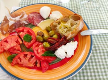 Tasting of local fresh products